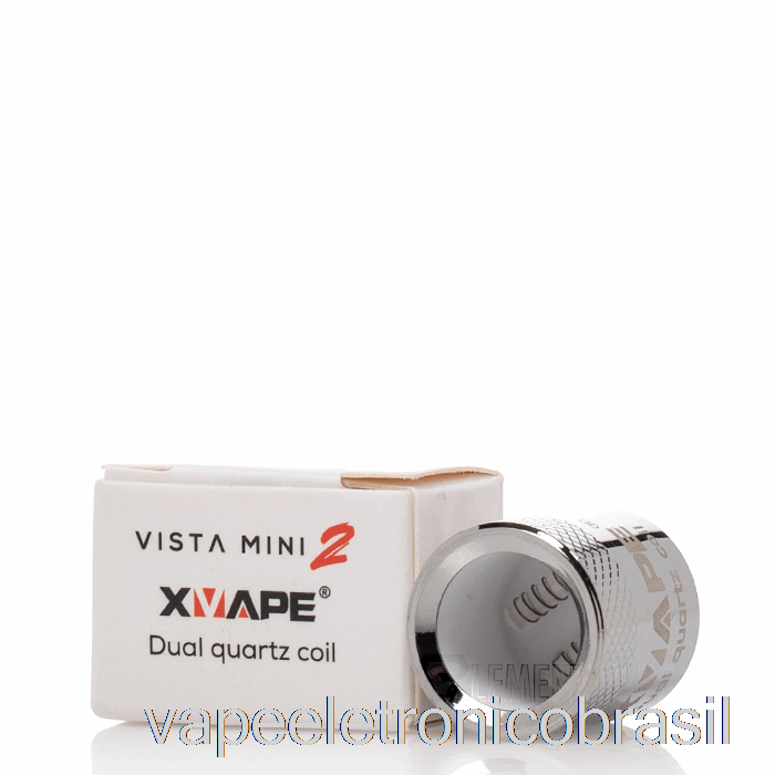 Vape Vaporesso Xvape Vista Mini 2 Bobinas De Substituição Atomizador De Aquecimento De Quartzo Duplo